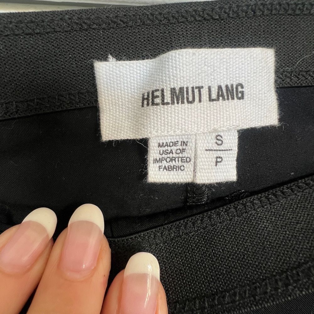 Helmut Lang high waisted legging trouser, new without tags